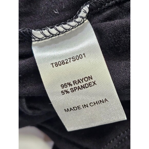 LEMON TART Black‎ Short Sleeve Off Shoulder Blouse Shirt Top Tee Women's M NW - Picture 5 of 6